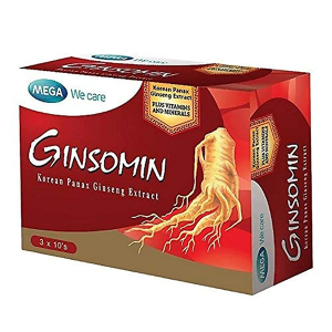 Home ginsomin korean panax ginseng extract with multivitamins& minerals